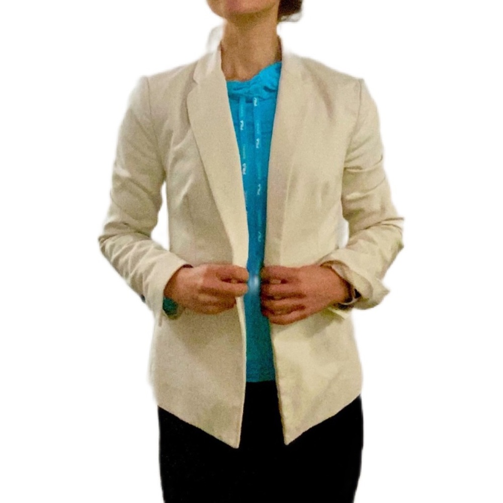 Philosophy Cream Blazer- Size 2